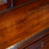Regency inlaid mahogany secretaire bookcase 1