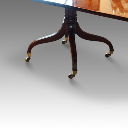 Quadruple pedestal