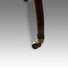 Regency twin pillar mahogany dining table leg