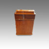 Victorian inlaid walnut Davenport desk rear