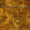 Victorian inlaid walnut Sutherland table veneer detail
