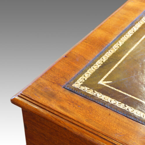 Hand tooled gilt leather