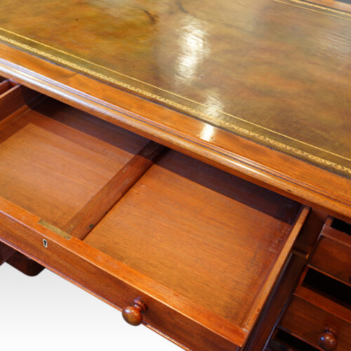 Victorian desk centre drawer