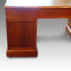 Victorian mahogany desk back panel