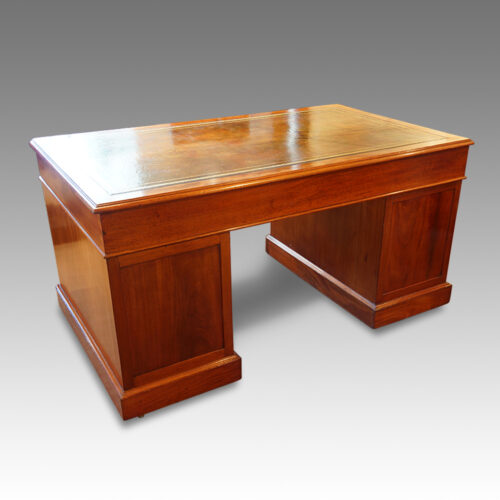 Victorian desk rear panel back