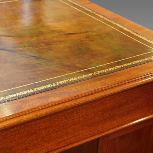 Victorian desk rear edge