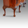 Edwardian claw and ball display cabinet legs