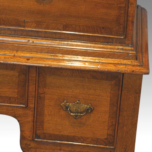 George II oak chest on stand