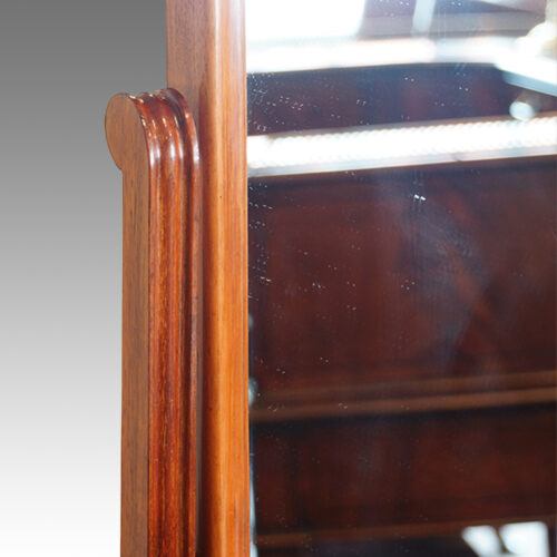 Antique cheval mirror