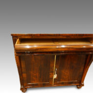 William IV rosewood sideboard drawer