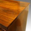 William IV rosewood sideboard top detail