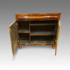William IV rosewood sideboard interior