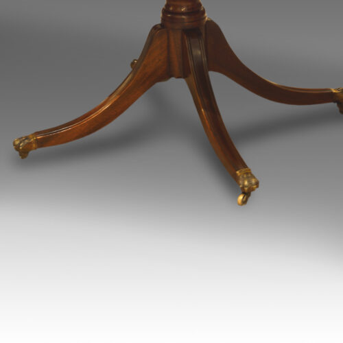 12 seat Mahogany 3 pillar dining table base