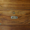 Regency camphorwood secretaire military chest drawer
