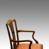 Set of 8 Georgian style mahogany dining chairs,side
