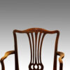 Set of 8 Georgian style mahogany dining chairs,3