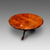 Victorian rosewood circular dining table,detail
