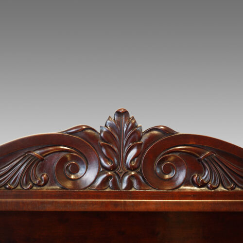Antique sideboard back