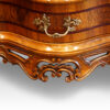 Pair of Antique serpentine bedside cabinets frieze