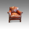 Pair of Edwardian club chairs