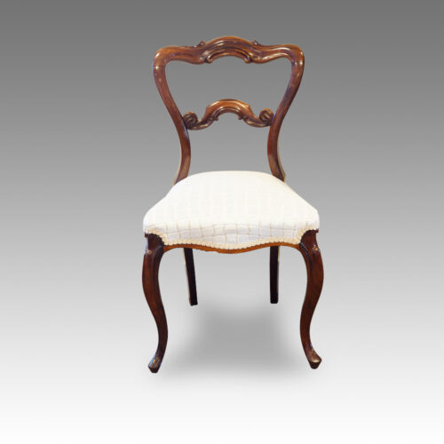 Victorian rosewood dining chair