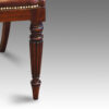 Set of 8 William IV rosewood dining chairs leg