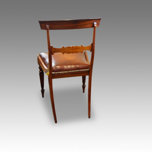 Set of 8 William IV rosewood dining chairs
