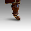 Antique library chair leg