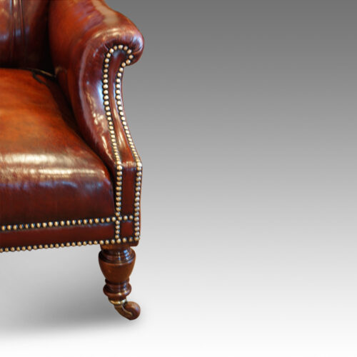 Victorian library chair