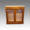 Victorian inlaid walnut 2 door pier cabinet