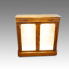 Victorian cabinet with lights on