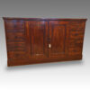 19thc. mahogany housekeepers cupboard