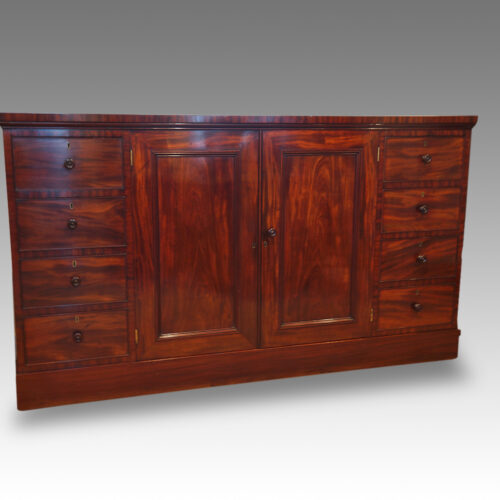 Antique linen press
