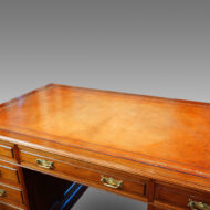 Antique pedestal desk