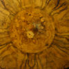 Victorian inlaid dining room table