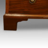 Georgian style chest bracket foot