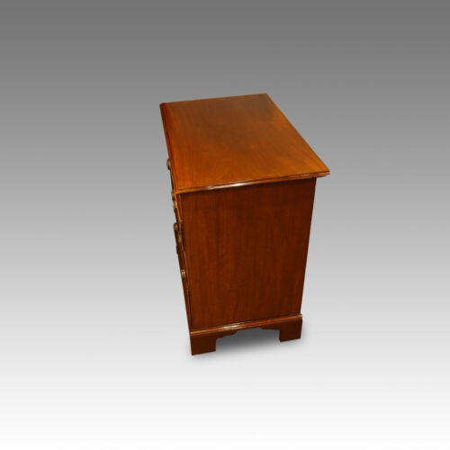 Antqique small chest of drawers side view