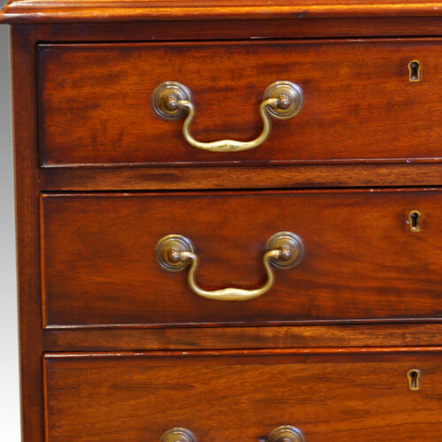 Edwardian small mahogany chest drawers