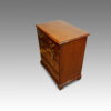 Edwardian small mahogany chest end
