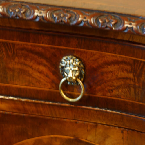 Regency brass handle
