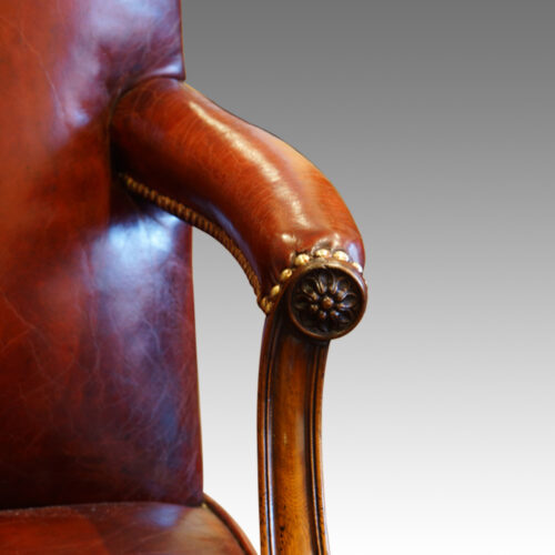 Antique reading chair
