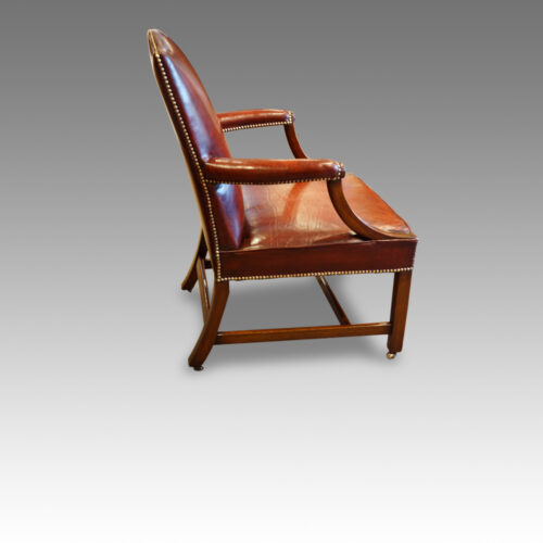 Antique library chair
