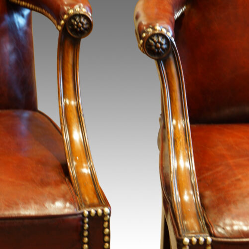 Georgian library chair