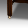 Antique library chair castor