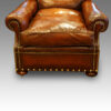Edwardian leather chair