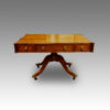 Regency mahogany library table