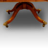 Antique mahogany library table base