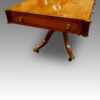 Antique mahogany library table end