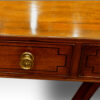 Antique mahogany library table handle