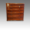 Victorian large mahogany chest of drawers